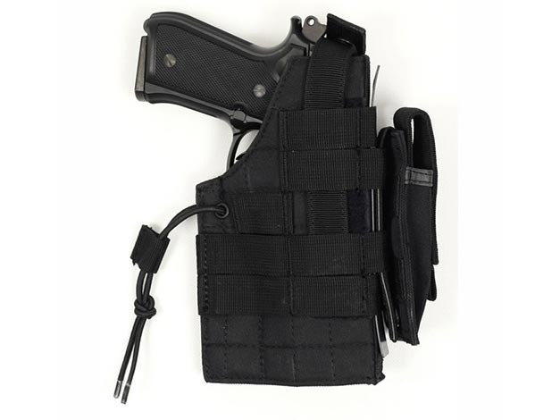 MOLLE pistol holster sided - BLACK OD-A-CON047 asgbox.pl MOLLE pistol holster sided - BLACK