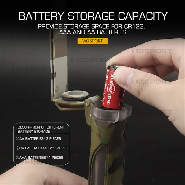 WST Tactical MOLLE Battery Storage Box - Tan OD-A-WOSP100-TAN asgbox.pl WST Tactical MOLLE Battery Storage Box - Tan - obrazek 3