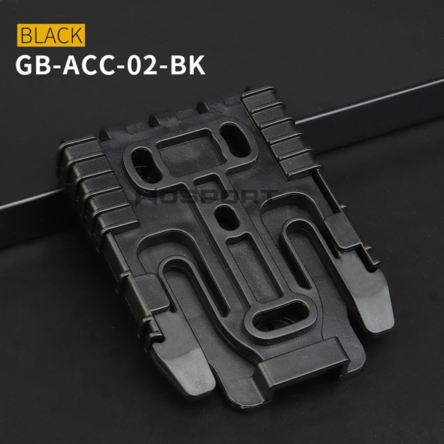 WST Quick Locking System Kit for QLS Holsters - Black OD-A-WOSP102-BK asgbox.pl WST Quick Locking System Kit for QLS Holsters - Black