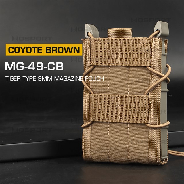WST Tiger Type 5.56 Magazine Molle Pouch - Coyote OD-A-WOSP108-COY asgbox.pl WST Tiger Type 5.56 Magazine Molle Pouch - Coyote