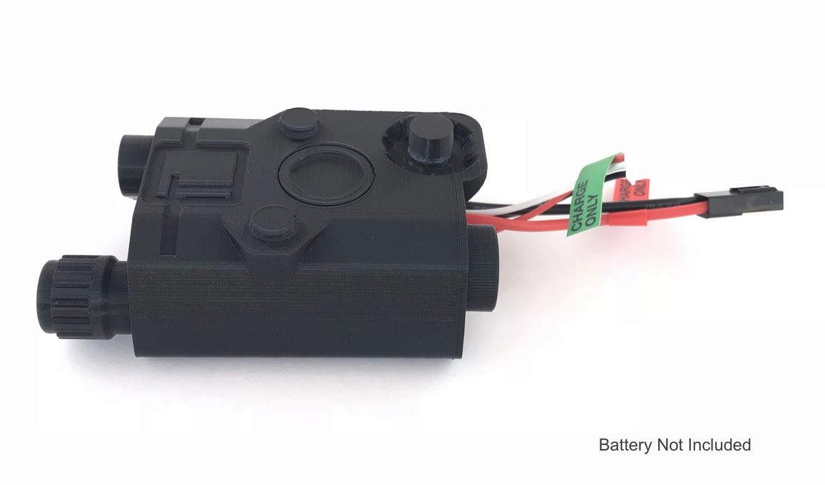 TITAN PEQ15 PEQ Brick Battery Box, 3D Print - Black OD-A-TIT012 asgbox.pl TITAN PEQ15 PEQ Brick Battery Box, 3D Print - Black - obrazek 3