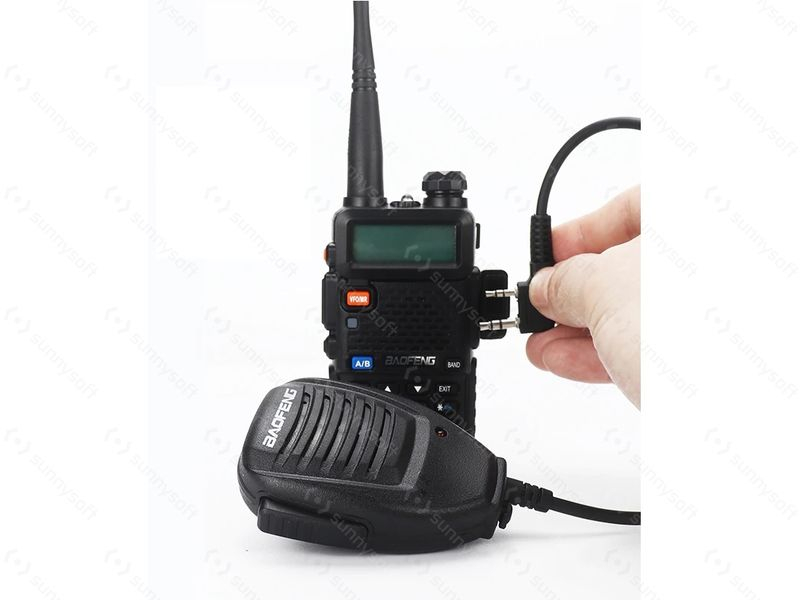 External Speaker with Mic for Baofeng Radios, Kenwood 2-pin - Black OD-A-BAOF008 asgbox.pl External Speaker with Mic for Baofeng Radios, Kenwood 2-pin - Black - obrazek 5