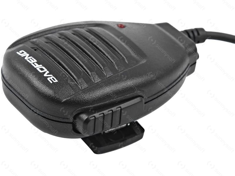External Speaker with Mic for Baofeng Radios, Kenwood 2-pin - Black OD-A-BAOF008 asgbox.pl External Speaker with Mic for Baofeng Radios, Kenwood 2-pin - Black - obrazek 2