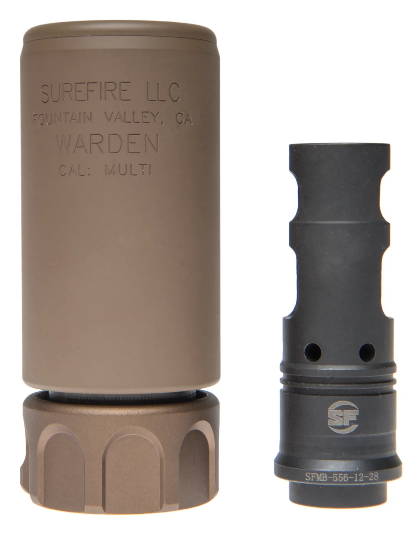 Angry Gun QD WARDEN BLAST Silencer (Full Markings), 14- mm (CCW) - Tan OD-A-AG-WB-FDE asgbox.pl Angry Gun QD WARDEN BLAST Silencer (Full Markings), 14- mm (CCW) - Tan - obrazek 4