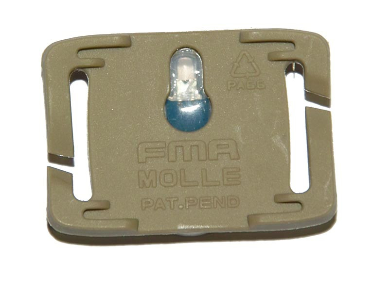 FMA MOLLE System Strobe Light Dark Earth, Tan Case - Red OD-A-TB905-RED asgbox.pl FMA MOLLE System Strobe Light Dark Earth, Tan Case - Red - obrazek 2