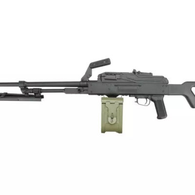 A a K PKM Machine Gun - Black