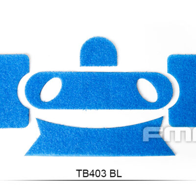 FMA Adhesive VELCRO Panels on Helmet, type PJ - Blue