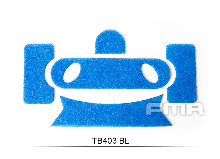 FMA Adhesive VELCRO Panels on Helmet, type PJ - Blue OD-A-TB403-BL asgbox.pl FMA Adhesive VELCRO Panels on Helmet, type PJ - Blue