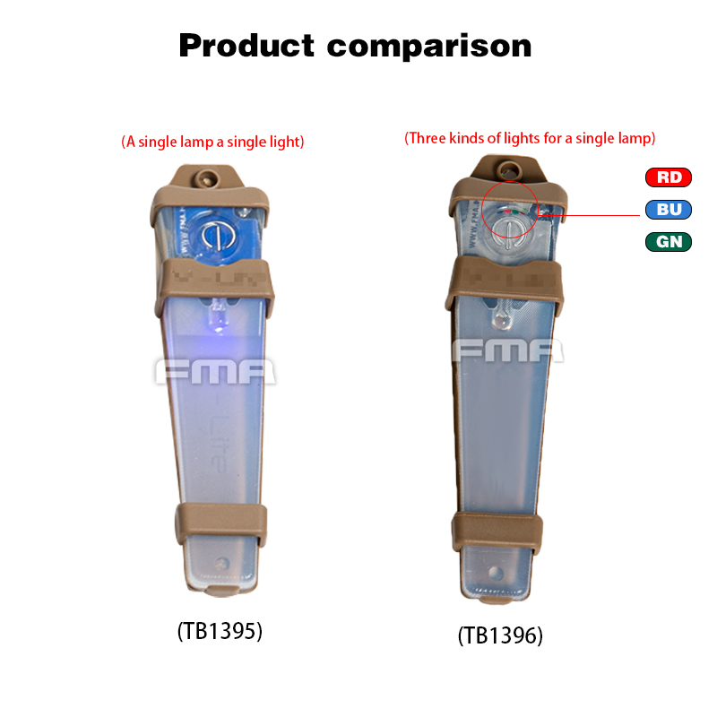 FMA V-LITE Multi-Color Tactical Position Safety Marker, Tan Case - Multicolor OD-A-TB1396-DE asgbox.pl FMA V-LITE Multi-Color Tactical Position Safety Marker, Tan Case - Multicolor - obrazek 3