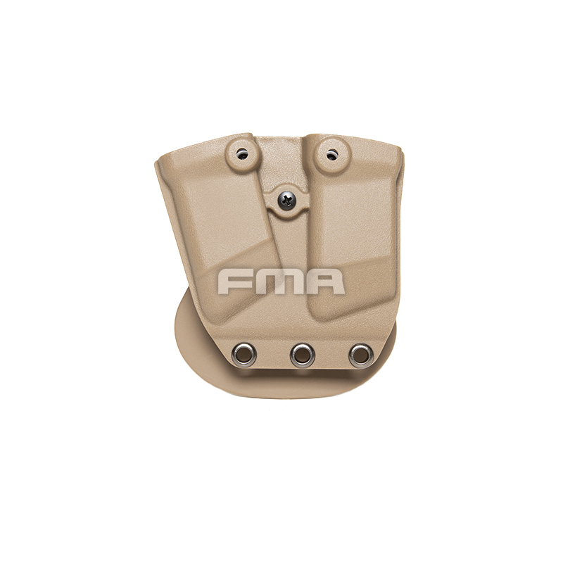 FMA Kydex Double Magazine Carrier / Pouch - Tan OD-A-TB1367-DE asgbox.pl FMA Kydex Double Magazine Carrier / Pouch - Tan