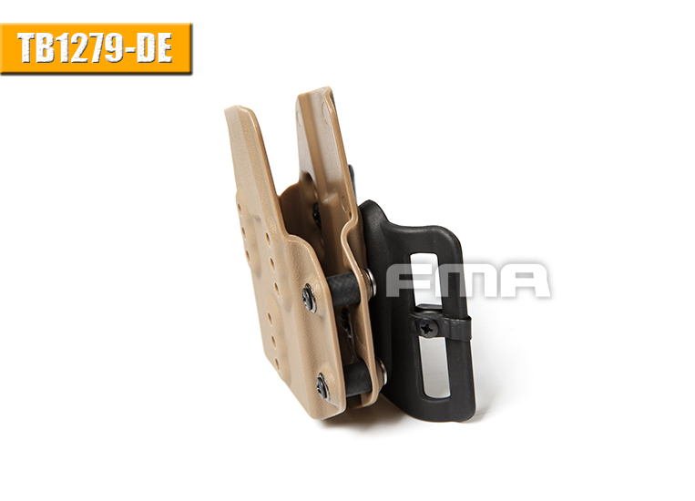 FMA Kydex AR15 (M4 / M16 Magazine Carrier / Pouch - Tan OD-A-TB1279-DE asgbox.pl FMA Kydex AR15 (M4 / M16 Magazine Carrier / Pouch - Tan - obrazek 3