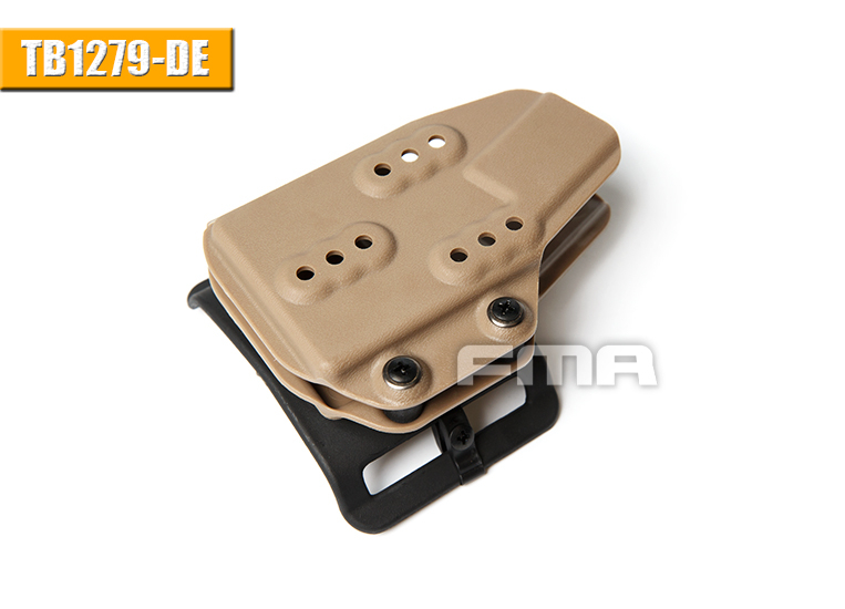 FMA Kydex AR15 (M4 / M16 Magazine Carrier / Pouch - Tan OD-A-TB1279-DE asgbox.pl FMA Kydex AR15 (M4 / M16 Magazine Carrier / Pouch - Tan - obrazek 4