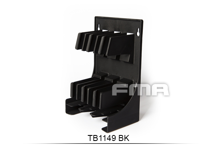 FMA Stand / Storage for 3 Magazines M4 / AR15 - Black OD-A-TB1149-BK asgbox.pl FMA Stand / Storage for 3 Magazines M4 / AR15 - Black