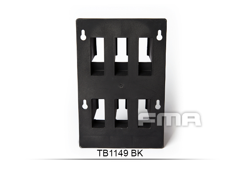 FMA Stand / Storage for 3 Magazines M4 / AR15 - Black OD-A-TB1149-BK asgbox.pl FMA Stand / Storage for 3 Magazines M4 / AR15 - Black - obrazek 4