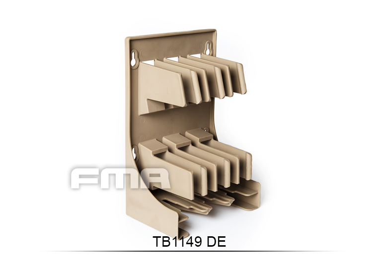 FMA Stand / Storage for 3 Magazines M4 / AR15 - Tan OD-A-TB1149-DE asgbox.pl FMA Stand / Storage for 3 Magazines M4 / AR15 - Tan