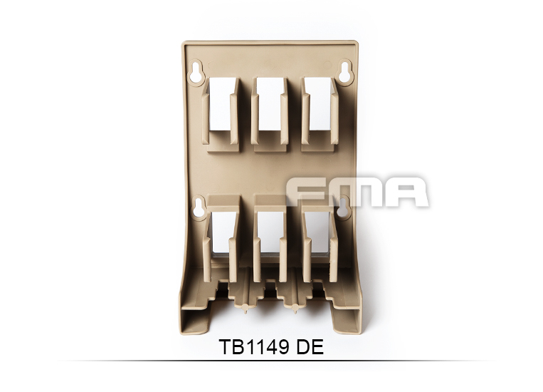 FMA Stand / Storage for 3 Magazines M4 / AR15 - Tan OD-A-TB1149-DE asgbox.pl FMA Stand / Storage for 3 Magazines M4 / AR15 - Tan - obrazek 3