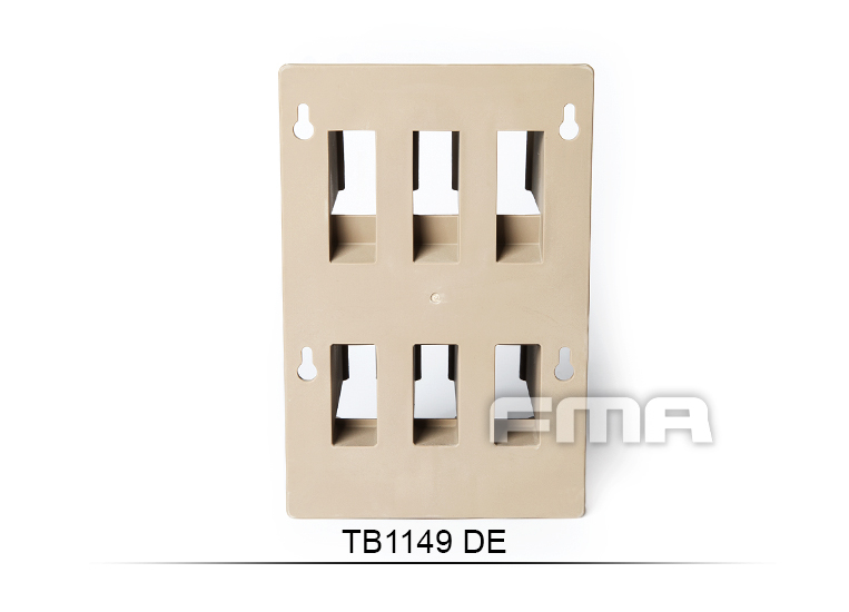FMA Stand / Storage for 3 Magazines M4 / AR15 - Tan OD-A-TB1149-DE asgbox.pl FMA Stand / Storage for 3 Magazines M4 / AR15 - Tan - obrazek 4