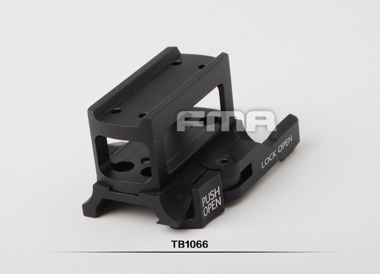 FMA Aimpoint T1 Red Dot Sight Raised QD Mount - Black OD-A-TB1066 asgbox.pl FMA Aimpoint T1 Red Dot Sight Raised QD Mount - Black
