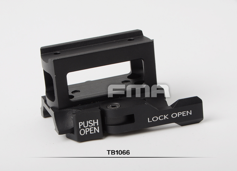 FMA Aimpoint T1 Red Dot Sight Raised QD Mount - Black OD-A-TB1066 asgbox.pl FMA Aimpoint T1 Red Dot Sight Raised QD Mount - Black - obrazek 5