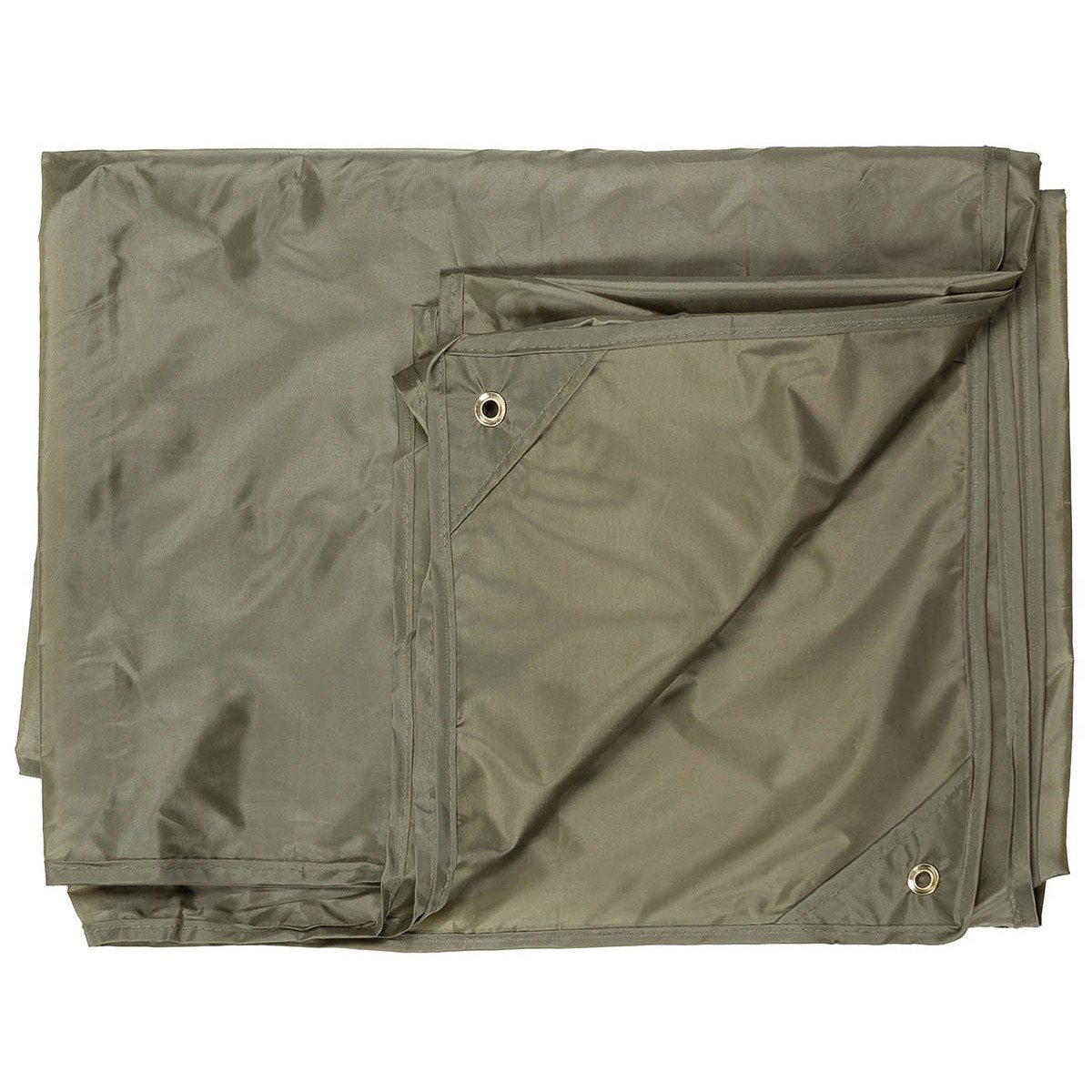 Lightweight Waterproof Tarp 3x3 m - Olive OD-A-MFH0016-OD asgbox.pl Lightweight Waterproof Tarp 3x3 m - Olive