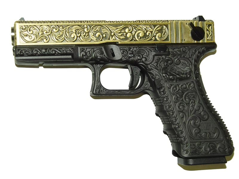 WE GBB Gas Pistol R18C Gen4 - Antique Bronze OD-A-WE00210 asgbox.pl WE GBB Gas Pistol R18C Gen4 - Antique Bronze - obrazek 3