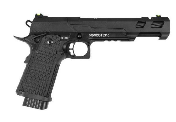 Novritsch SSP5 6" GBB Pistol - Black OD-A-NOVRITSCH75 asgbox.pl Novritsch SSP5 6" GBB Pistol - Black