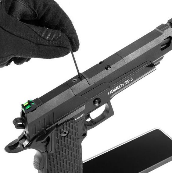 Novritsch SSP5 6" GBB Pistol - Black OD-A-NOVRITSCH75 asgbox.pl Novritsch SSP5 6" GBB Pistol - Black - obrazek 5