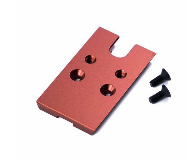 Novritsch MICRO V3 Red Dot Mount Plate for SSP5 Pistol - Red OD-A-NOVRITSCH77-RED asgbox.pl Novritsch MICRO V3 Red Dot Mount Plate for SSP5 Pistol - Red