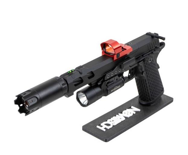 Novritsch MICRO V3 Red Dot Mount Plate for SSP5 Pistol - Red OD-A-NOVRITSCH77-RED asgbox.pl Novritsch MICRO V3 Red Dot Mount Plate for SSP5 Pistol - Red - obrazek 3