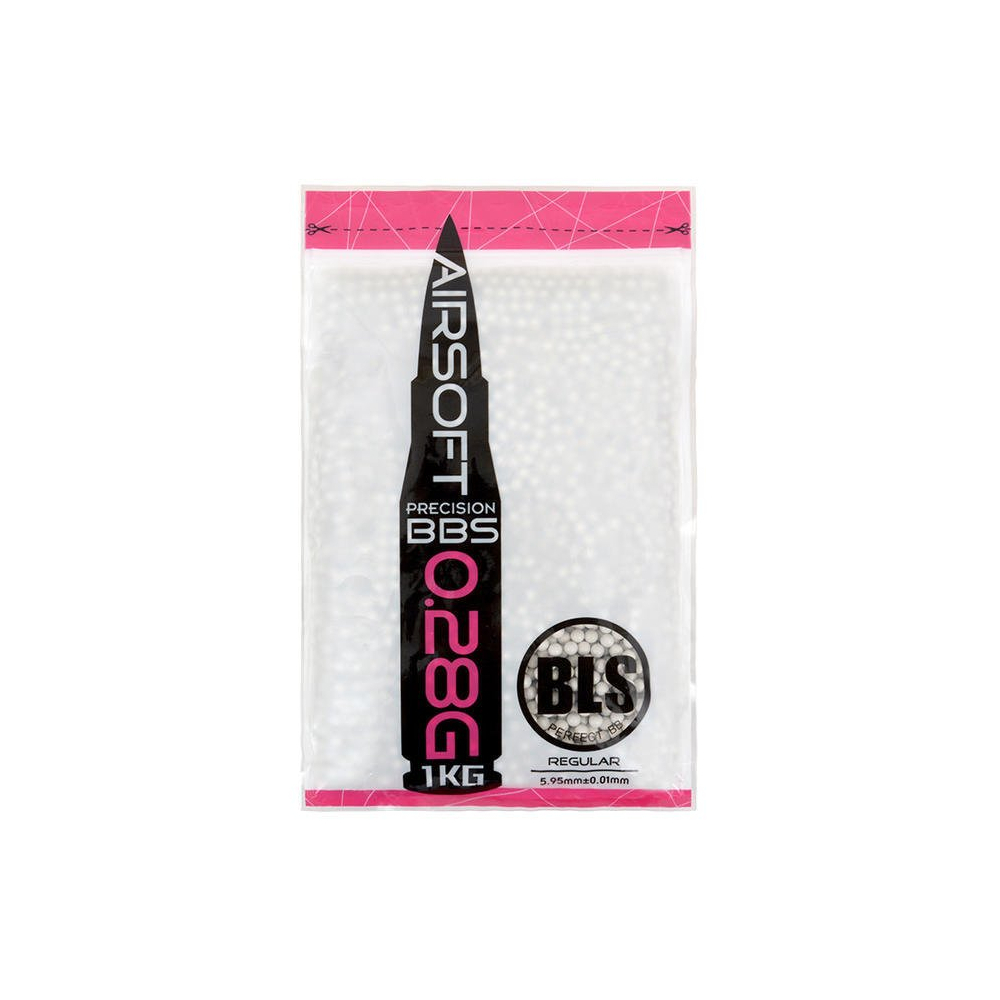 BLS Precision pellets 0,28g, 3500 BBs - White OD-A-1KG-H28 asgbox.pl BLS Precision pellets 0,28g, 3500 BBs - White