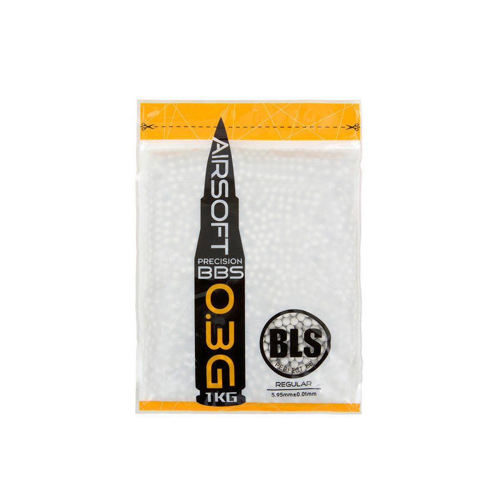 BLS Precision pellets 0,30g, 3300 BBs - White OD-A-1KG-H30 asgbox.pl BLS Precision pellets 0,30g, 3300 BBs - White