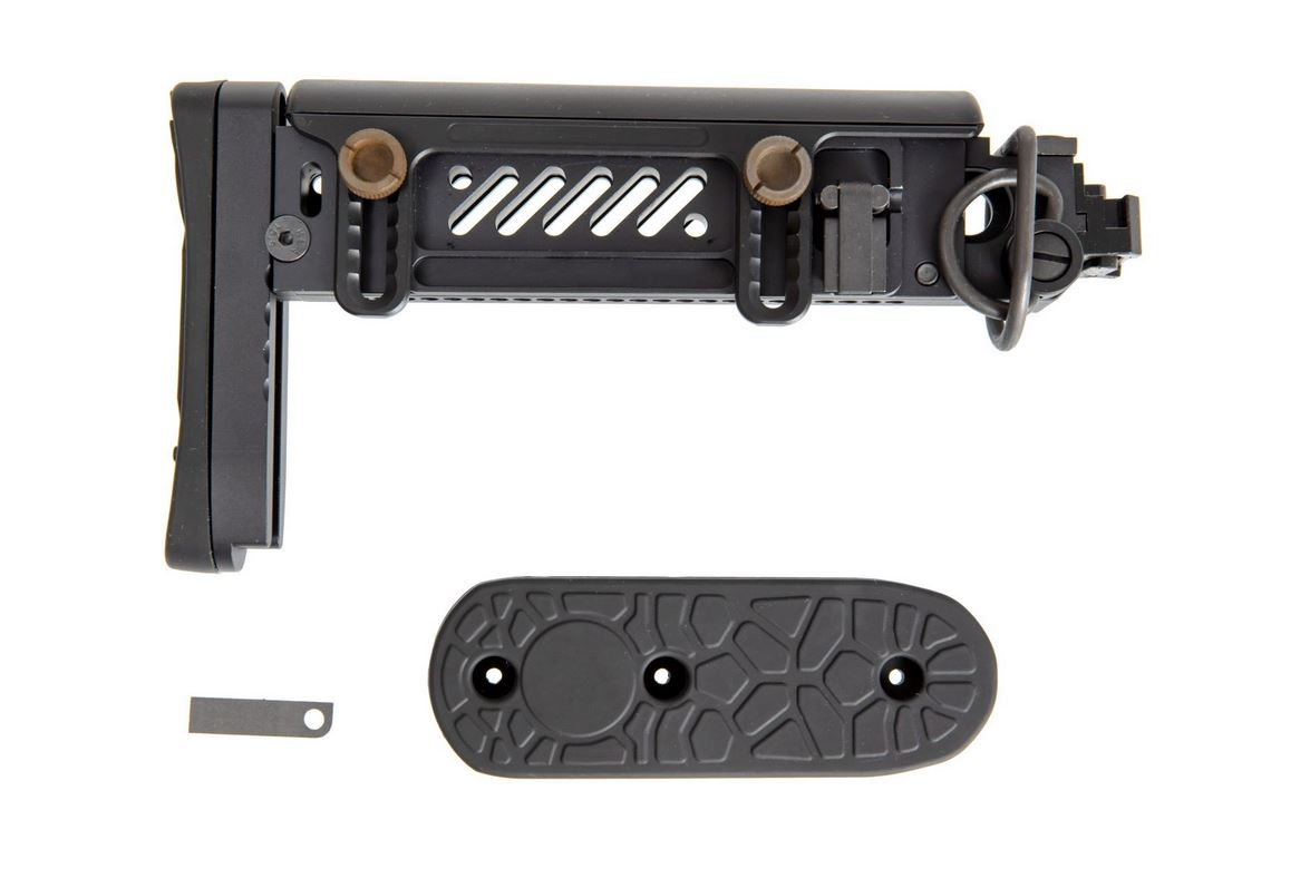 5KU PT-1 Folding Stock Gen2 for LCT / GHK / CYMA AK - Black OD-A-5KU23 asgbox.pl 5KU PT-1 Folding Stock Gen2 for LCT / GHK / CYMA AK - Black - obrazek 3