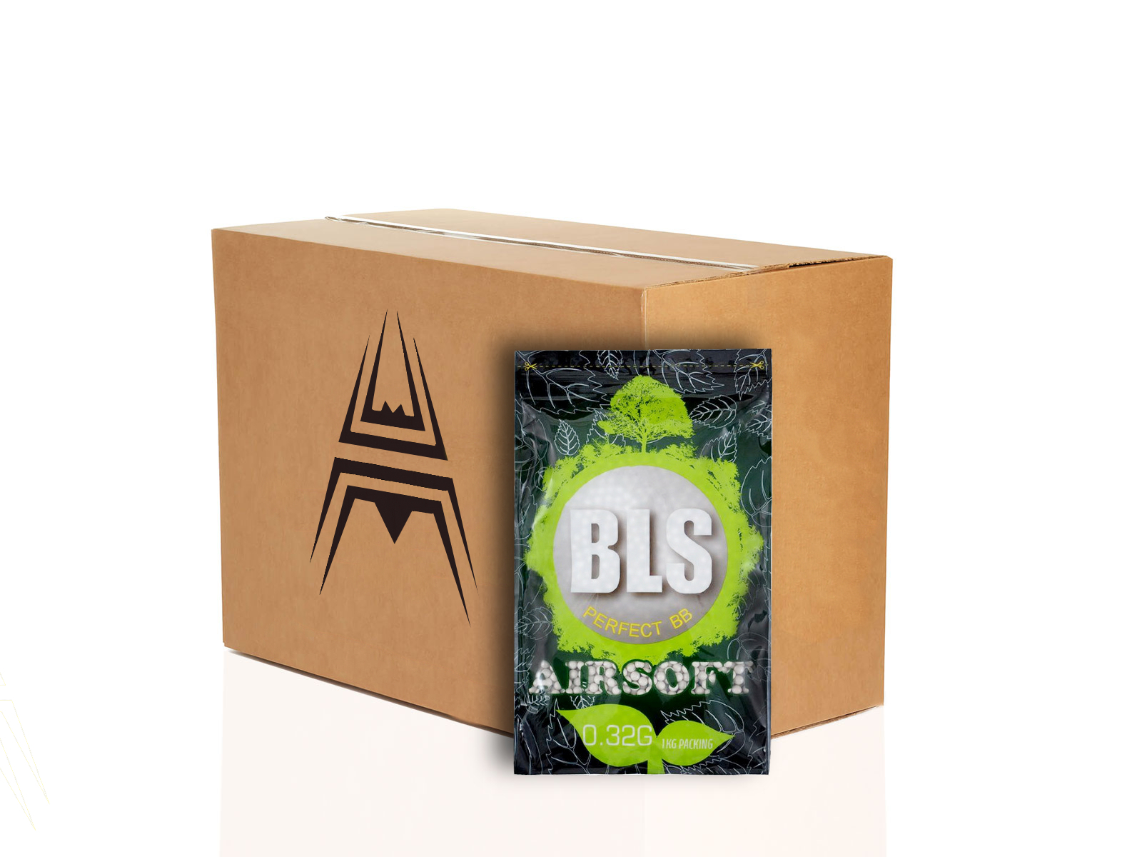 20x BLS BIO pellets 0,32g, 3125 BBs - White (box) OD-A-BOX-PLA32 asgbox.pl 20x BLS BIO pellets 0,32g, 3125 BBs - White (box)