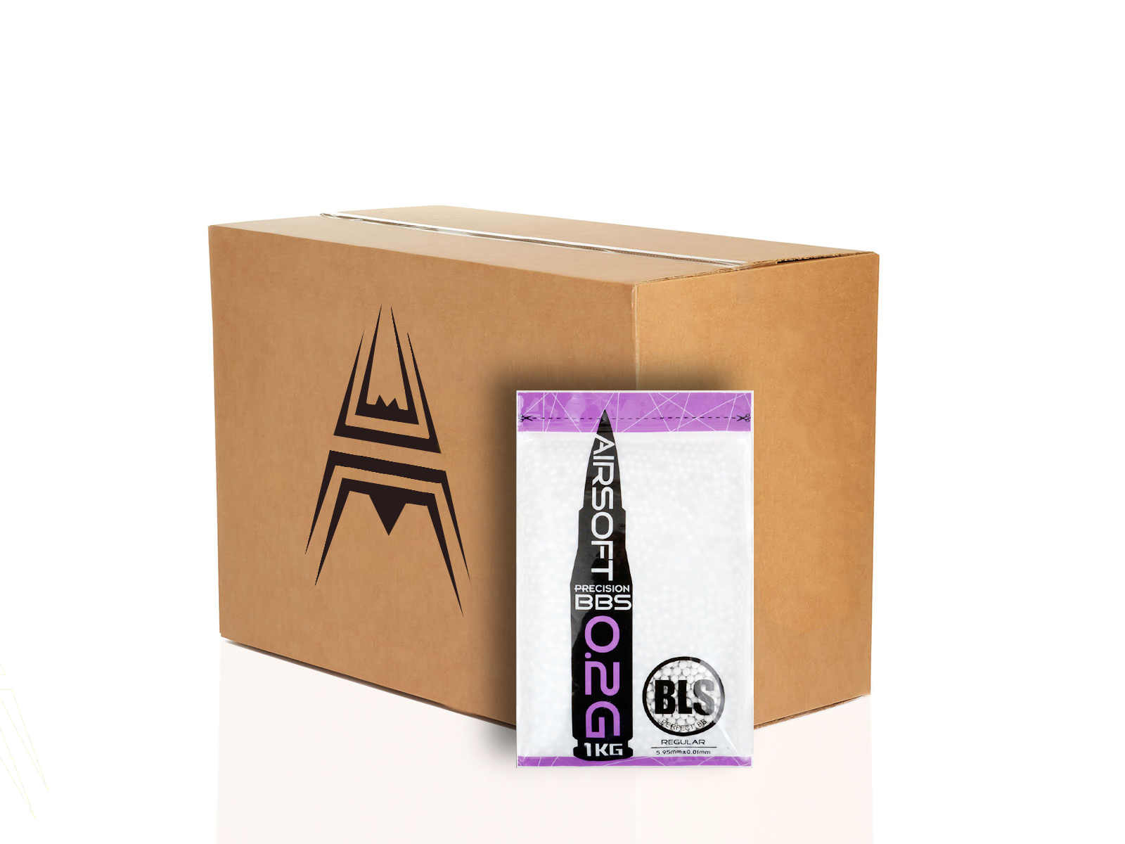 20x BLS Precision pellets 0,20g, 5000 BBs - White (box) OD-A-BOX-H20 asgbox.pl 20x BLS Precision pellets 0,20g, 5000 BBs - White (box)