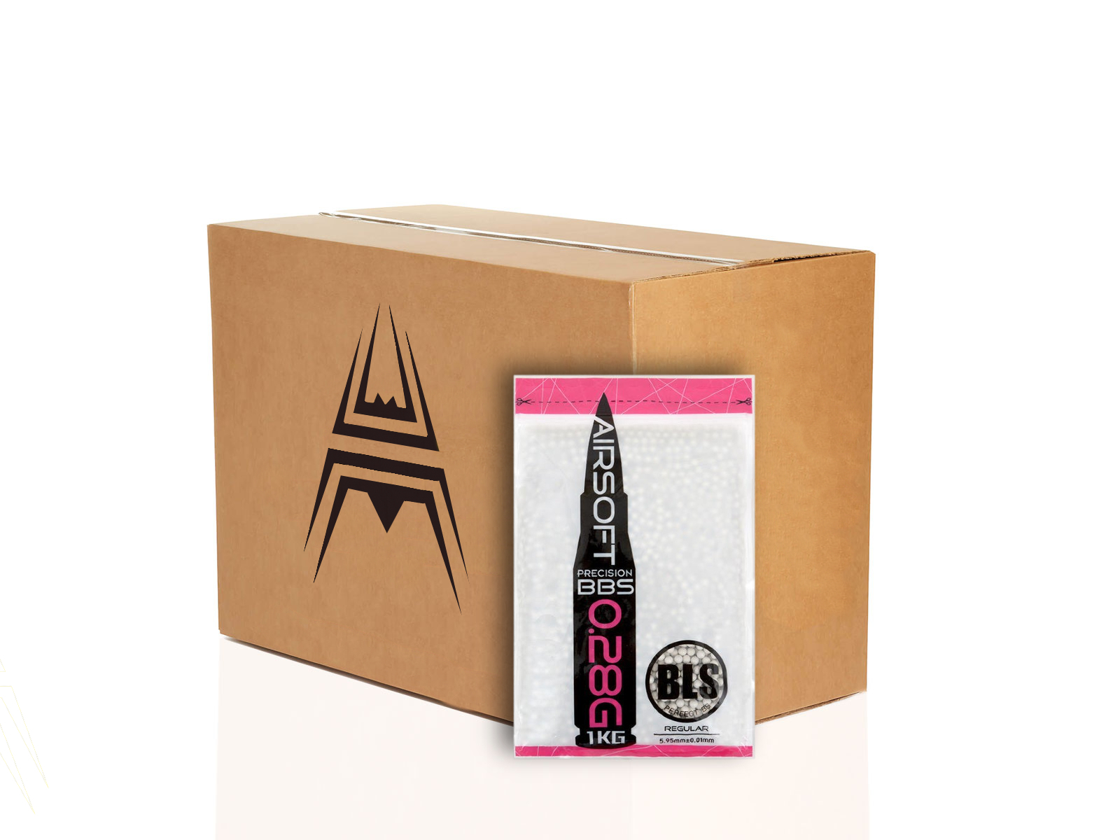 20x BLS Precision pellets 0,28g, 3500 BBs - White (box) OD-A-BOX-H28 asgbox.pl 20x BLS Precision pellets 0,28g, 3500 BBs - White (box)