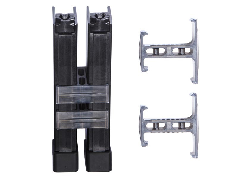 ASG Scorpion EVO 3 A1 Magazine Coupler set, 2 Pcs - Transparent OD-A-ASG059 asgbox.pl ASG Scorpion EVO 3 A1 Magazine Coupler set, 2 Pcs - Transparent