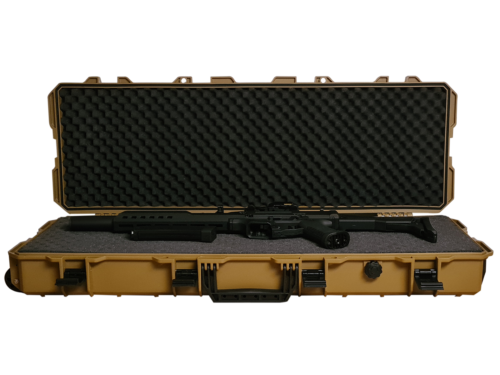 ASG Transport Case for Weapons, 100x35x14 cm - Tan OD-A-ASG315-TAN asgbox.pl ASG Transport Case for Weapons, 100x35x14 cm - Tan - obrazek 3