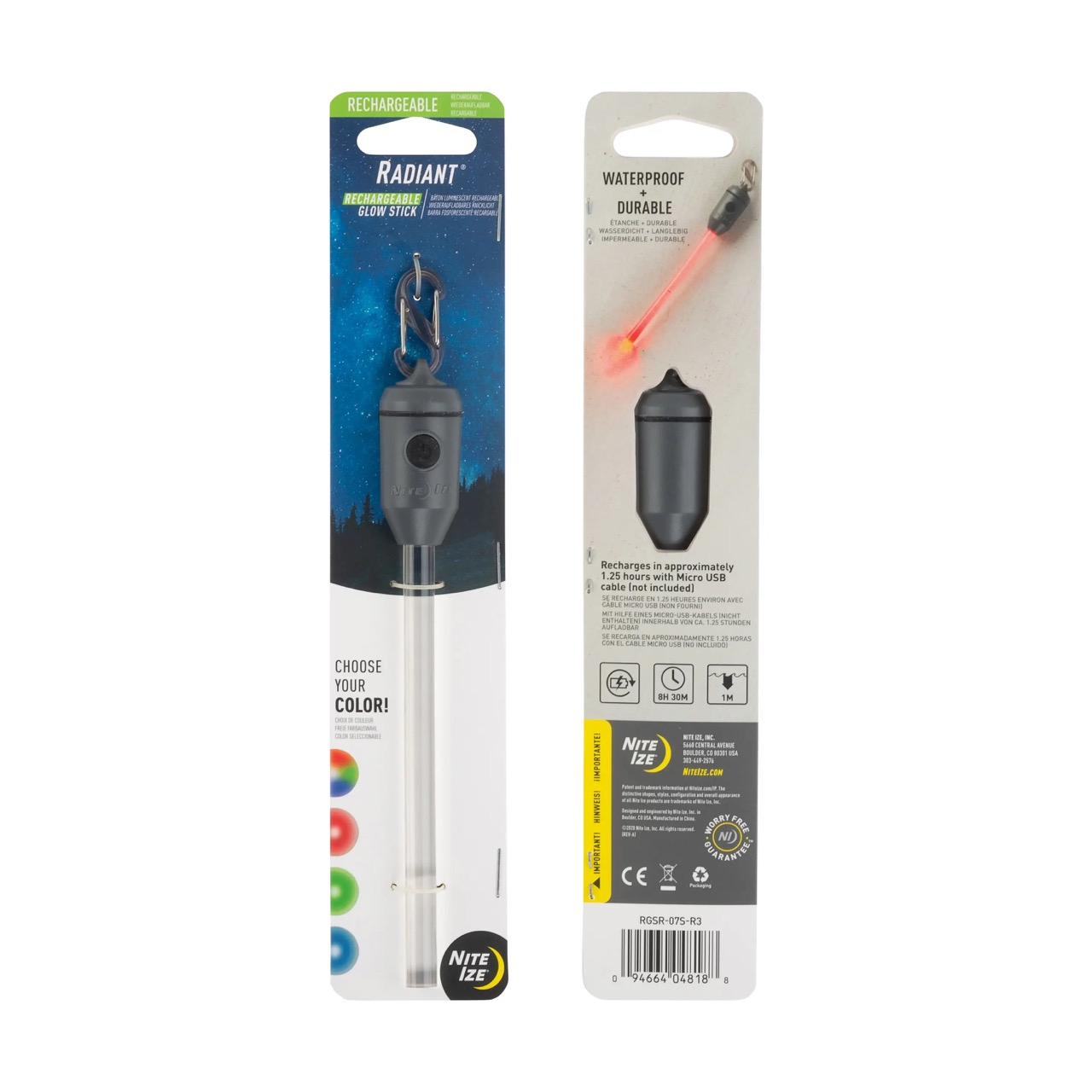 Radiant(R) Rechargeable LED Glow Stick - Disc-O Select(TM) OD-A-RGSR-07S-R3 asgbox.pl Radiant(R) Rechargeable LED Glow Stick - Disc-O Select(TM)
