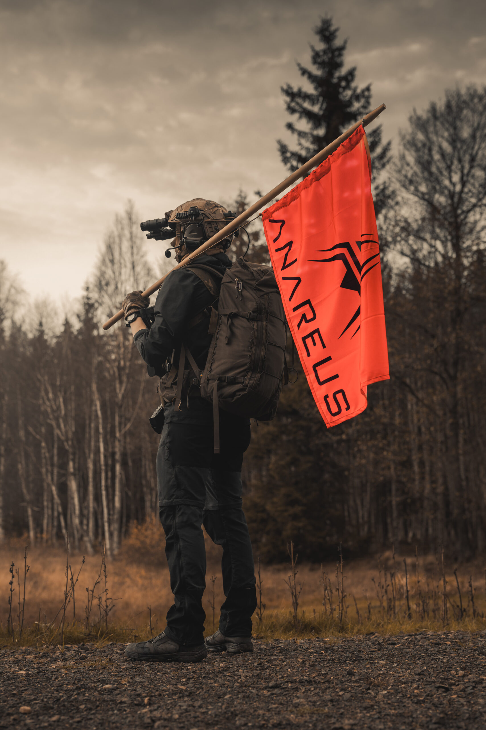 ANAREUS Game Mode Flag 60x90 cm - Red OD-A-ANAR53-RED asgbox.pl ANAREUS Game Mode Flag 60x90 cm - Red - obrazek 2