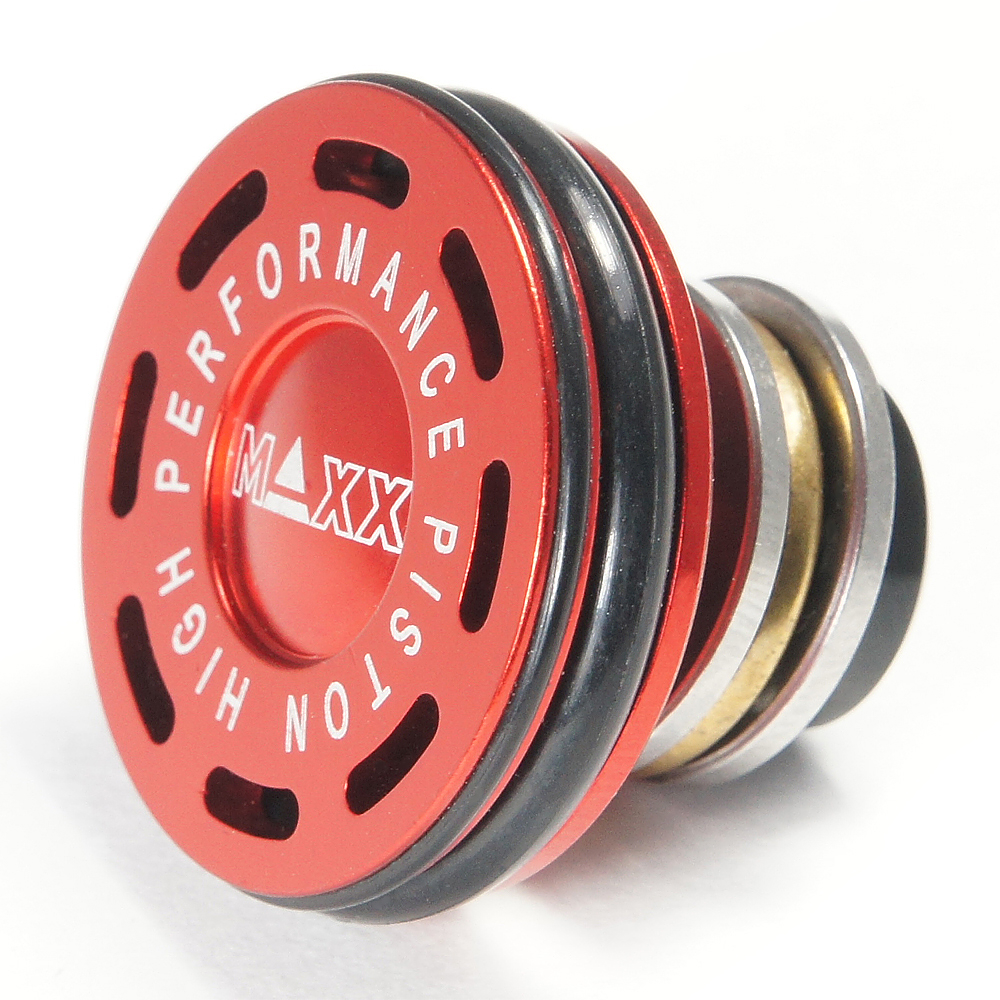 CNC Aluminum Double O-Ring Ball Bearing AEG Piston Head OD-A-MX-PIS001PHS asgbox.pl CNC Aluminum Double O-Ring Ball Bearing AEG Piston Head - obrazek 2