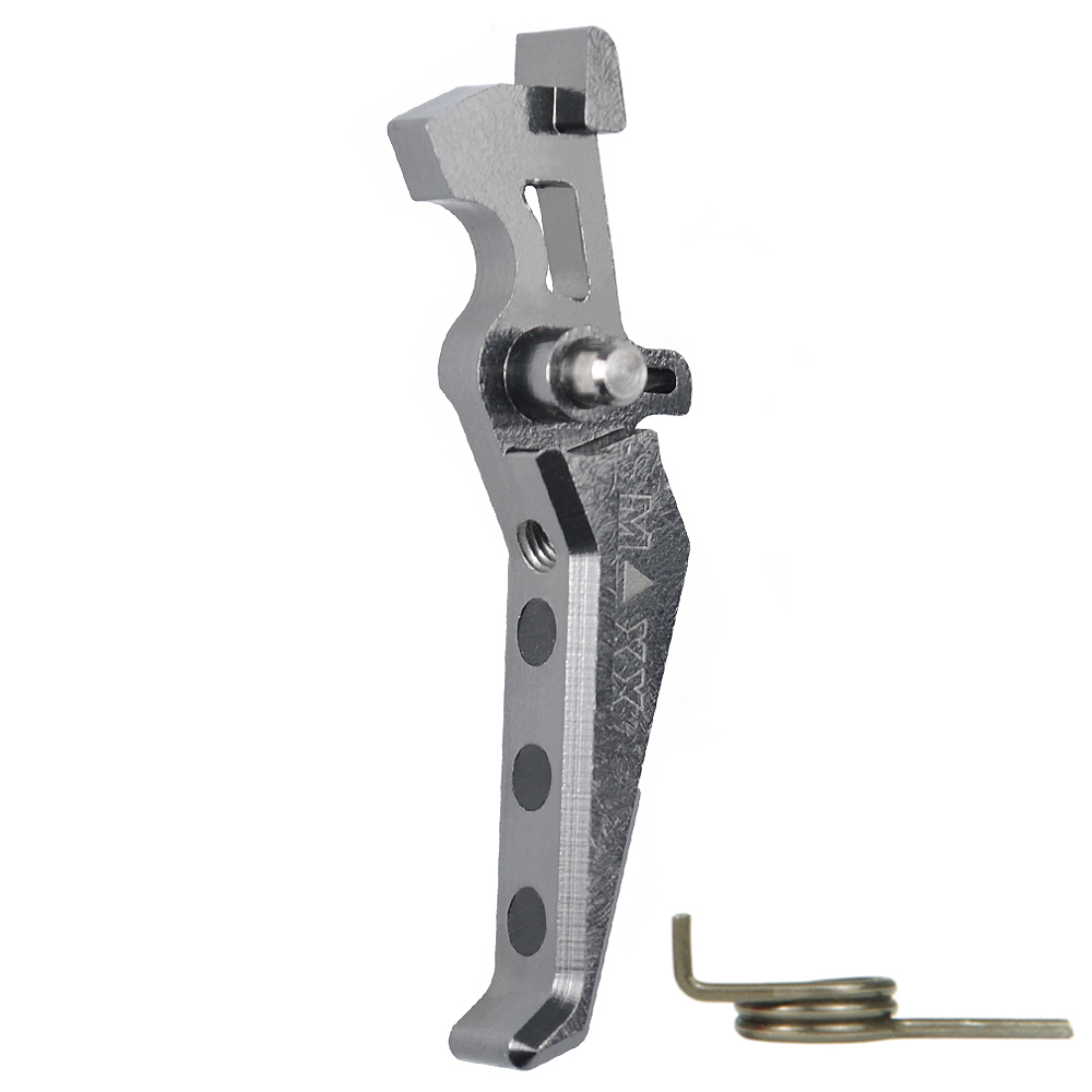 CNC Aluminum Advanced Trigger (Style E) (Titan) for M16 AEG Series OD-A-MX-TRG001SET asgbox.pl CNC Aluminum Advanced Trigger (Style E) (Titan) for M16 AEG Series