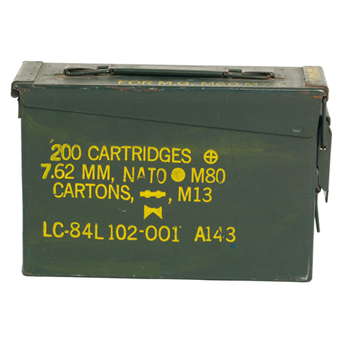 US Ammo Box CAL.30, 25x10x18 cm (used) - Green OD-A-VYS100 asgbox.pl US Ammo Box CAL.30, 25x10x18 cm (used) - Green
