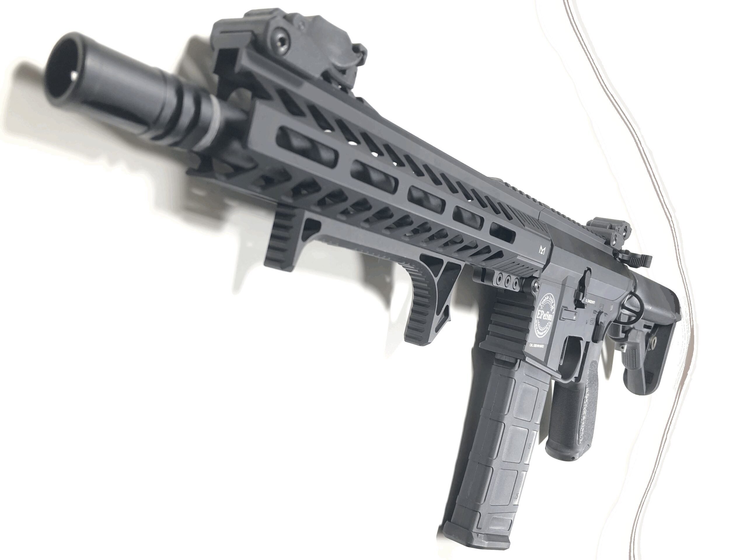 EPeS AR15 M-Lok 10” AEG - MAJOR - Black OD-A-E707-BK-L4-CRANE asgbox.pl EPeS AR15 M-Lok 10” AEG - MAJOR - Black - obrazek 5