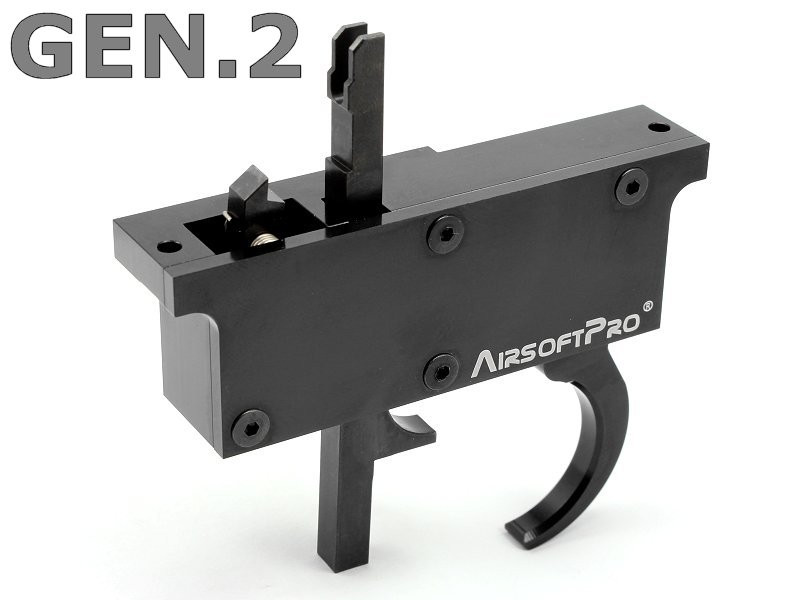 CNC trigger set for L96 rifles MB01,04,05,08,14..., Gen.2 OD-A-ASPRO281 asgbox.pl CNC trigger set for L96 rifles MB01,04,05,08,14..., Gen.2