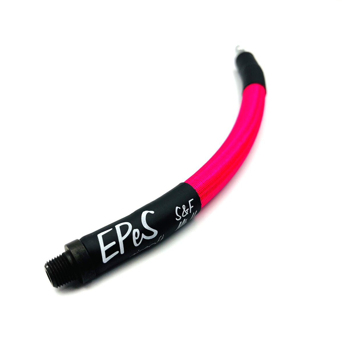 EPeS IGL HPA S a F Braided Hose, 20 cm, QD Foster plus 1/8 NPT - Neon Pink OD-A-E125-20-PIH asgbox.pl EPeS IGL HPA S a F Braided Hose, 20 cm, QD Foster plus 1/8 NPT - Neon Pink - obrazek 3