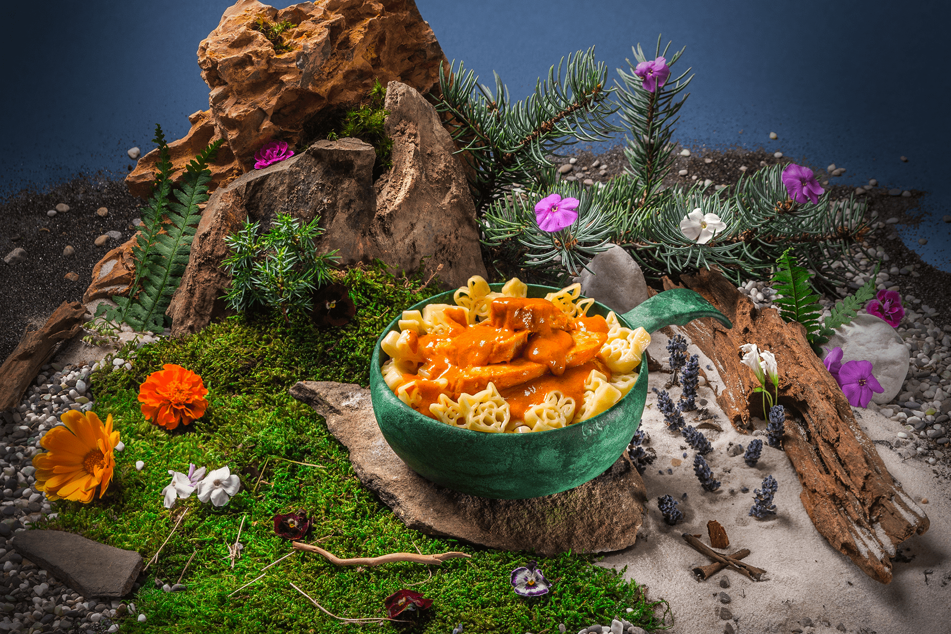 KIDS Lightweight Creamy paprika chicken with pasta 250g OD-A-AM0049 asgbox.pl KIDS Lightweight Creamy paprika chicken with pasta 250g - obrazek 2