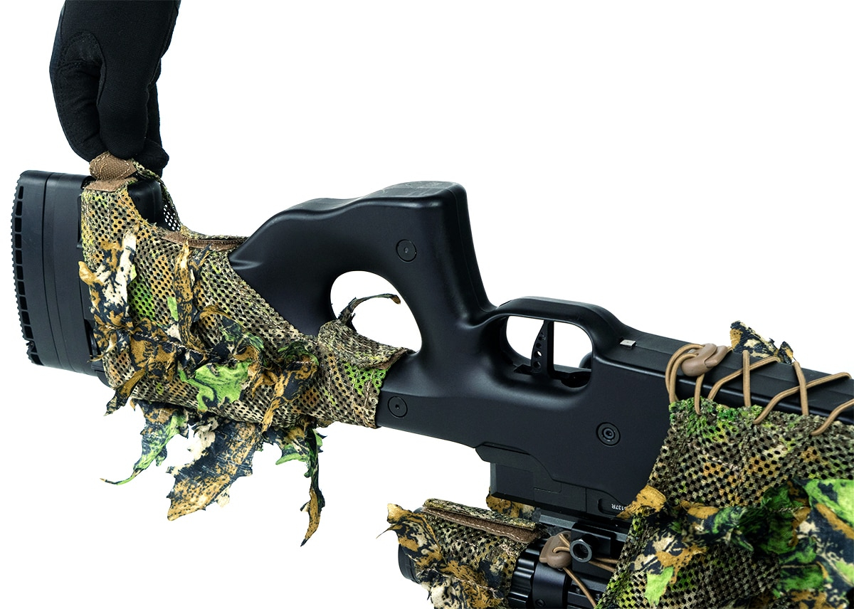 Novritsch L96 / SSG96 Rifle 3D Camouflage Cover - Amber OD-A-NOVRITSCH92-AM asgbox.pl Novritsch L96 / SSG96 Rifle 3D Camouflage Cover - Amber - obrazek 3