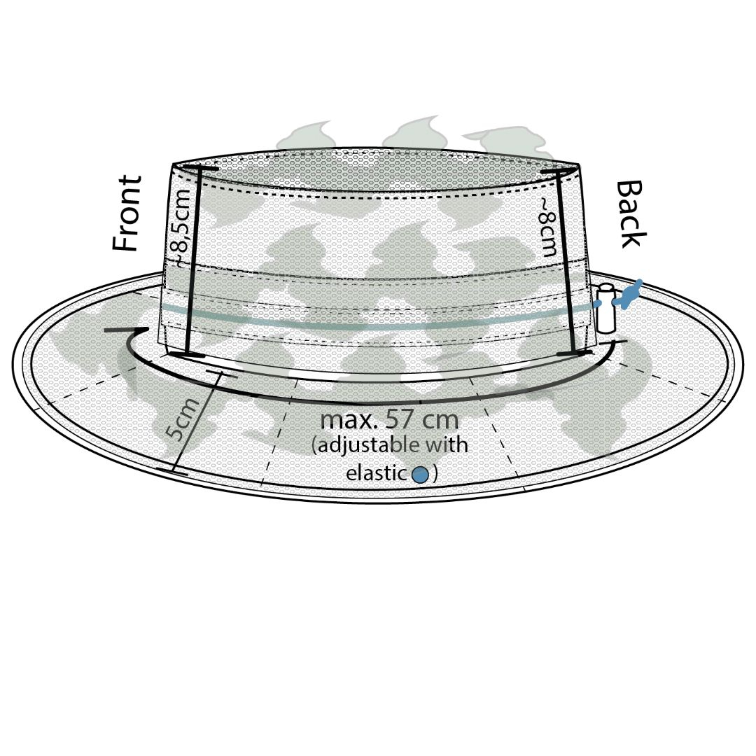 Novritsch 3D LEAF Boonie Hat 2.0 - Everglade OD-A-NOVRITSCH88-EVE asgbox.pl Novritsch 3D LEAF Boonie Hat 2.0 - Everglade - obrazek 4