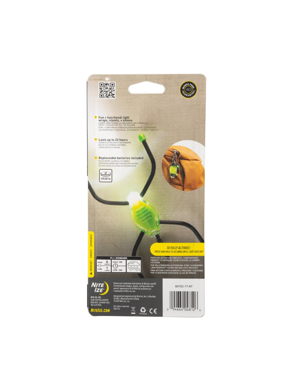 Microlight Nite Ize BugLit(R) - Lime Black OD-A-BGT02-17-R7 asgbox.pl Microlight Nite Ize BugLit(R) - Lime Black - obrazek 3