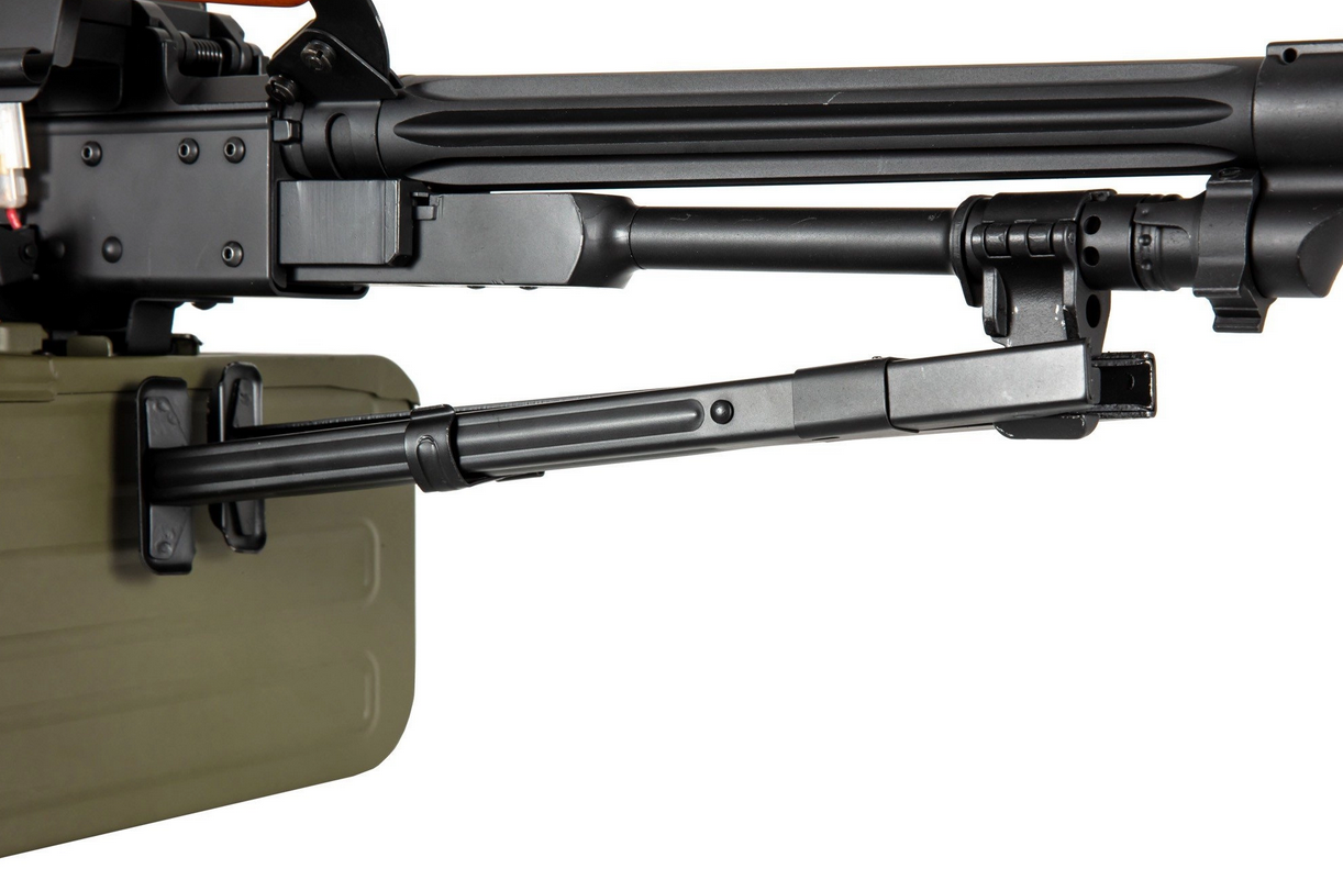A a K PKM Machine Gun - Black/Dark Wood OD-A-AK00077 asgbox.pl A a K PKM Machine Gun - Black/Dark Wood - obrazek 4